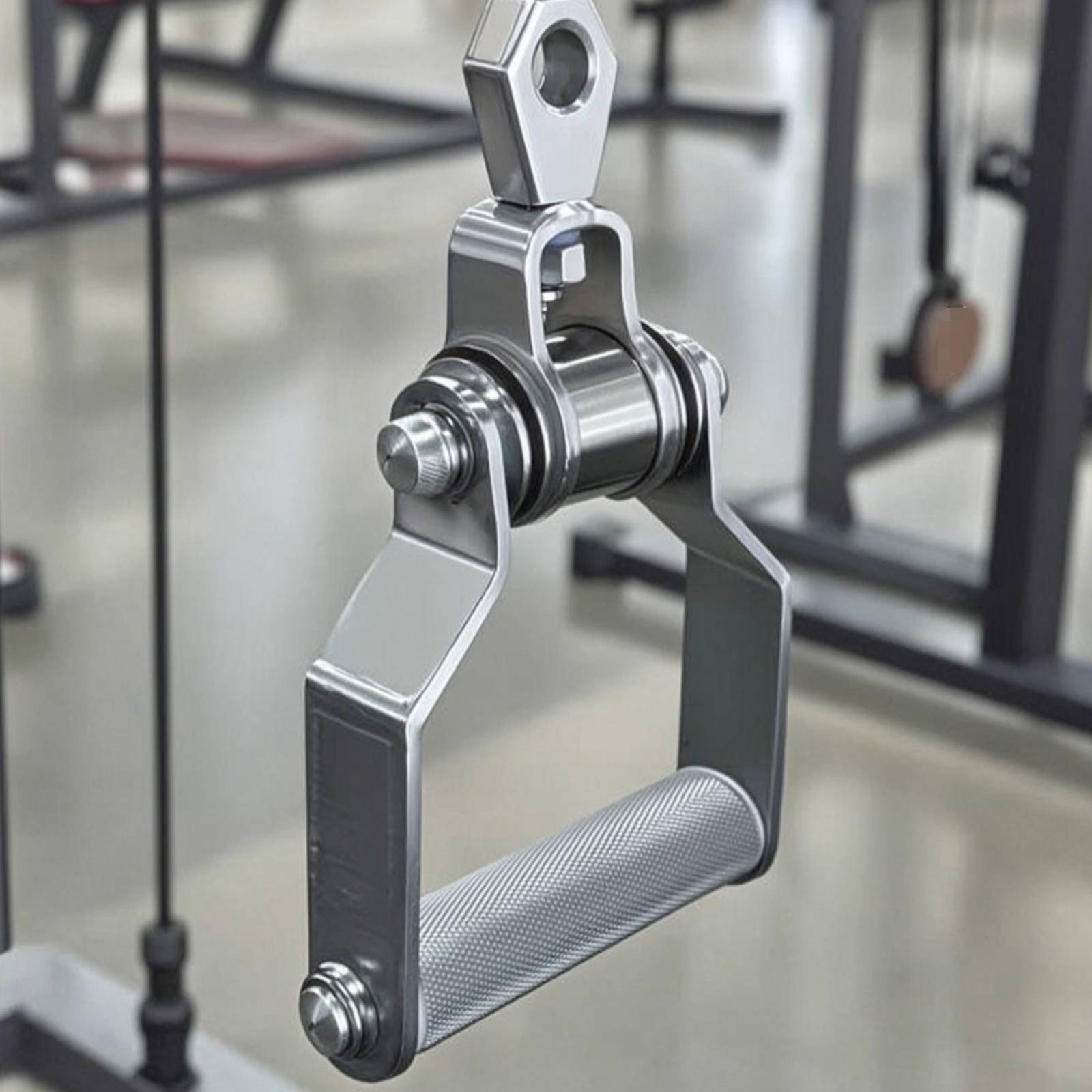 Lat Pulldown Bar - Lat Pulldown Handle Knurled Cable Machine