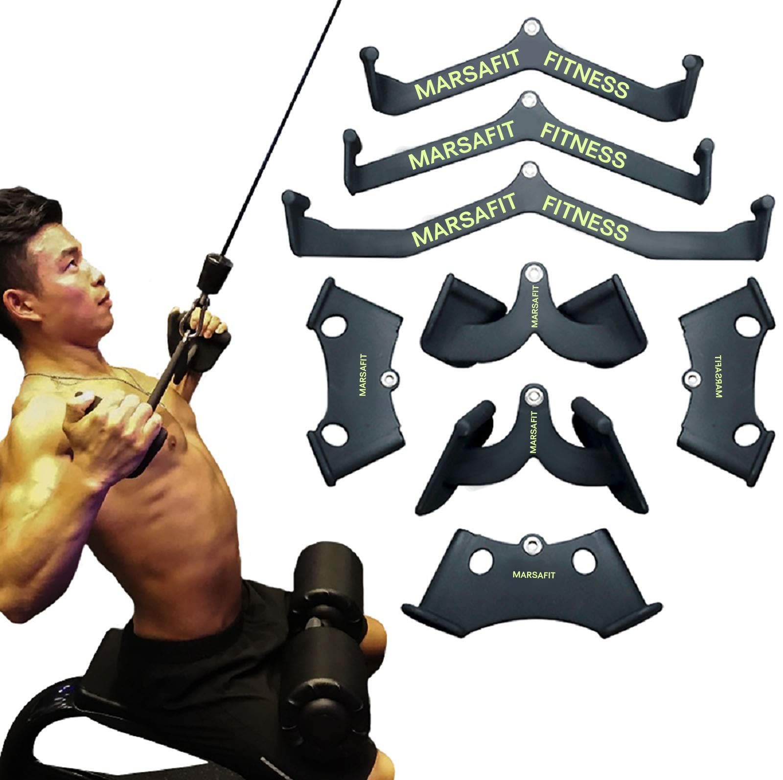 Lat Pulldown Bar - Lat Pull Down Bar Rowing Handle