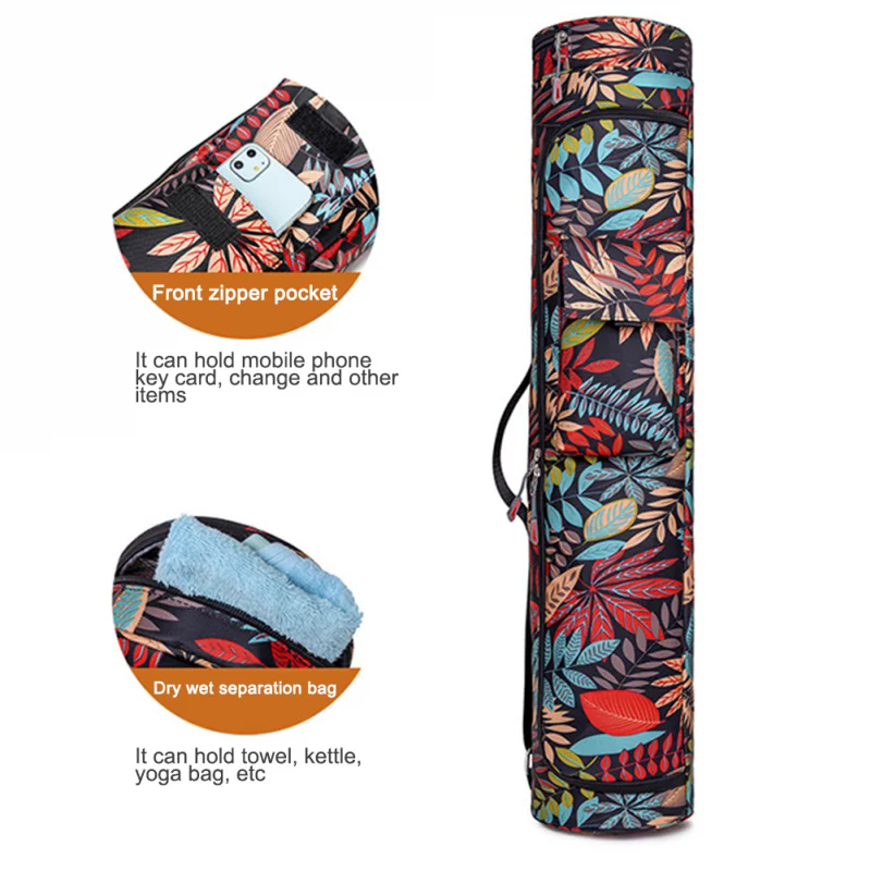 New Fitness Printed Yoga Bag Y - Gym Floor Mats recension och pris