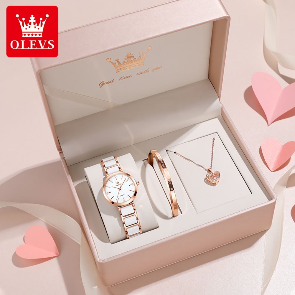 OLEVS Women Watch 5877 Luxury  - Resistance Bands recension och pris