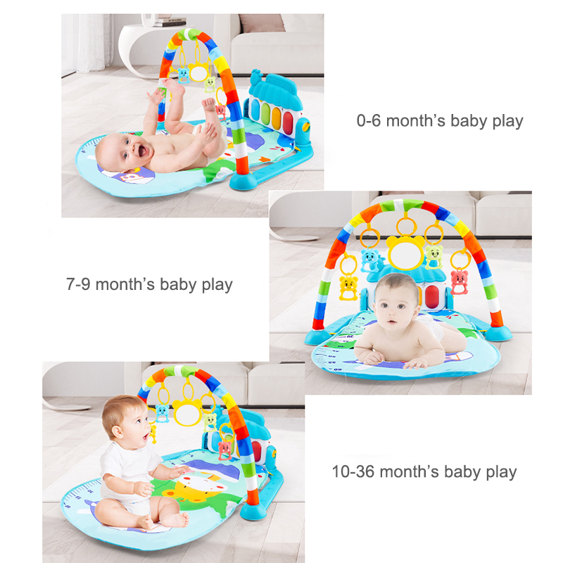 Musical Baby Activity Gym Rack - Gym Floor Mats recension och pris