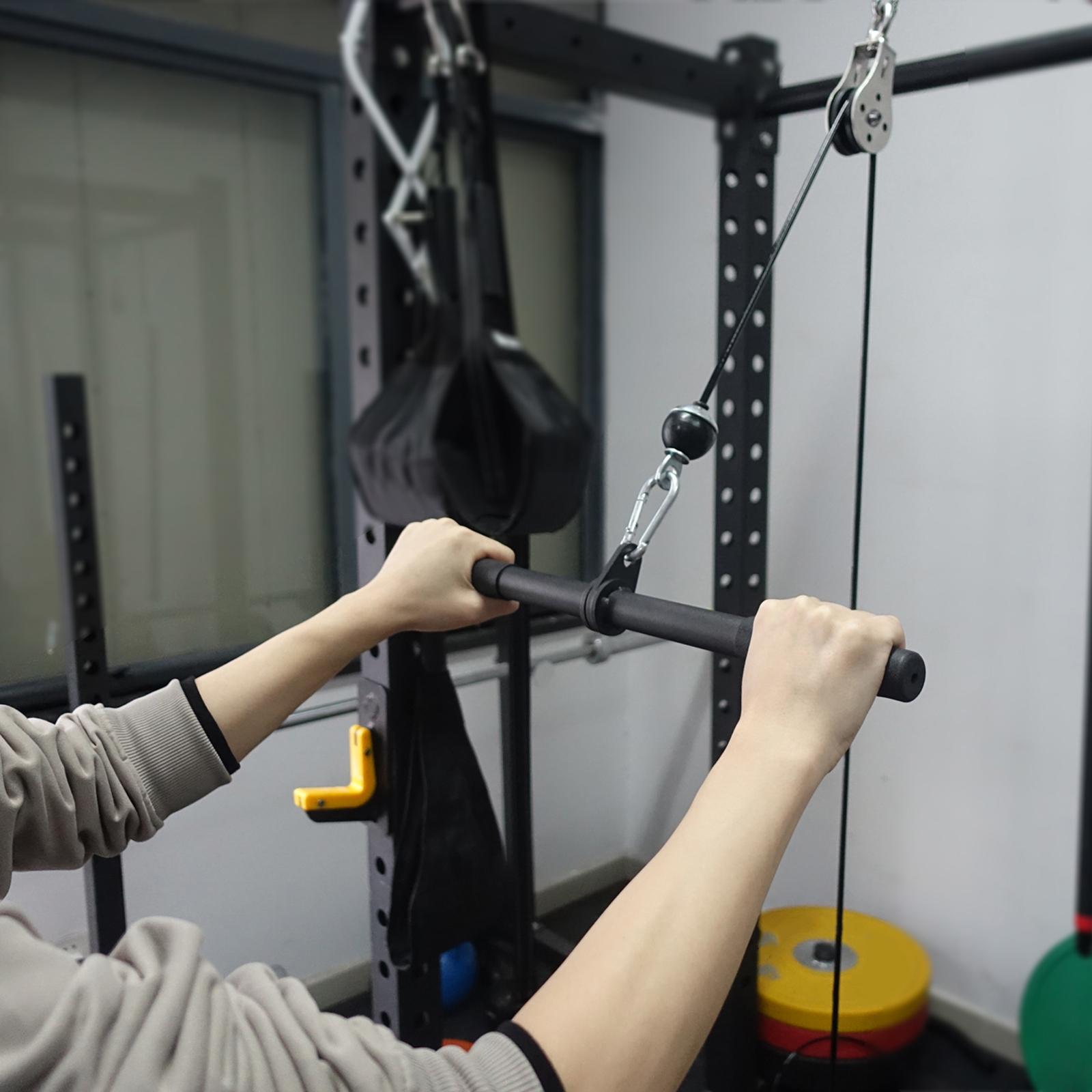 Revolving Straight Bar LAT Hig - Lat Pulldown Bar recension och pris