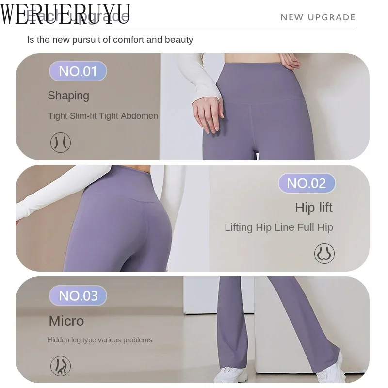 Elegant Yoga Flared Pants Wome - Yoga Fitness Club recension och pris