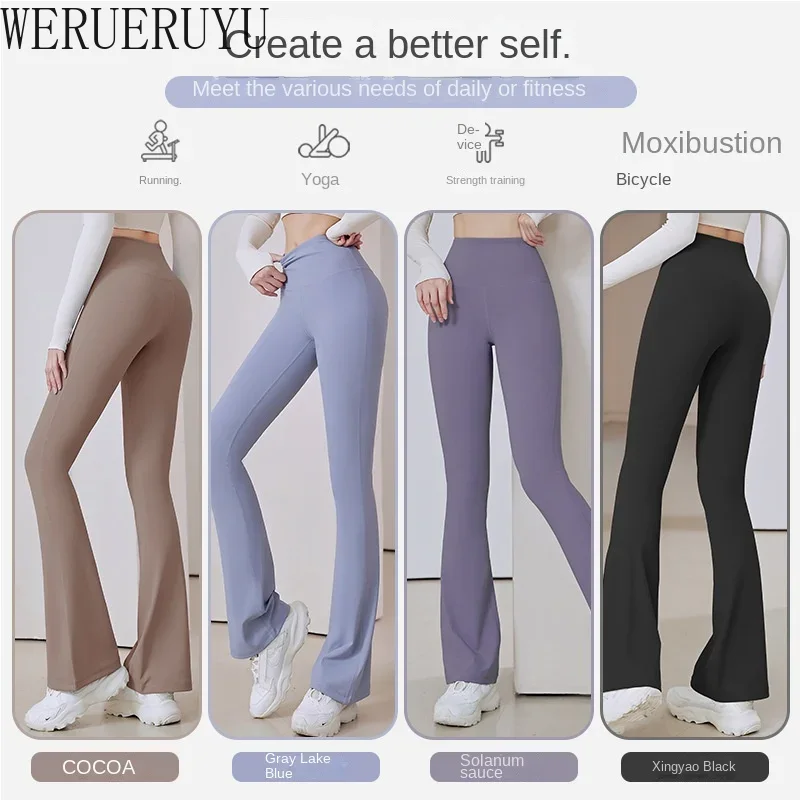 Elegant Yoga Flared Pants Wome - Yoga Fitness Club recension och pris