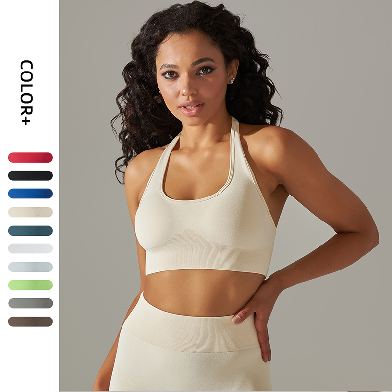 Sexy Halter Sports Bra Women S - Yoga Fitness Club recension och pris