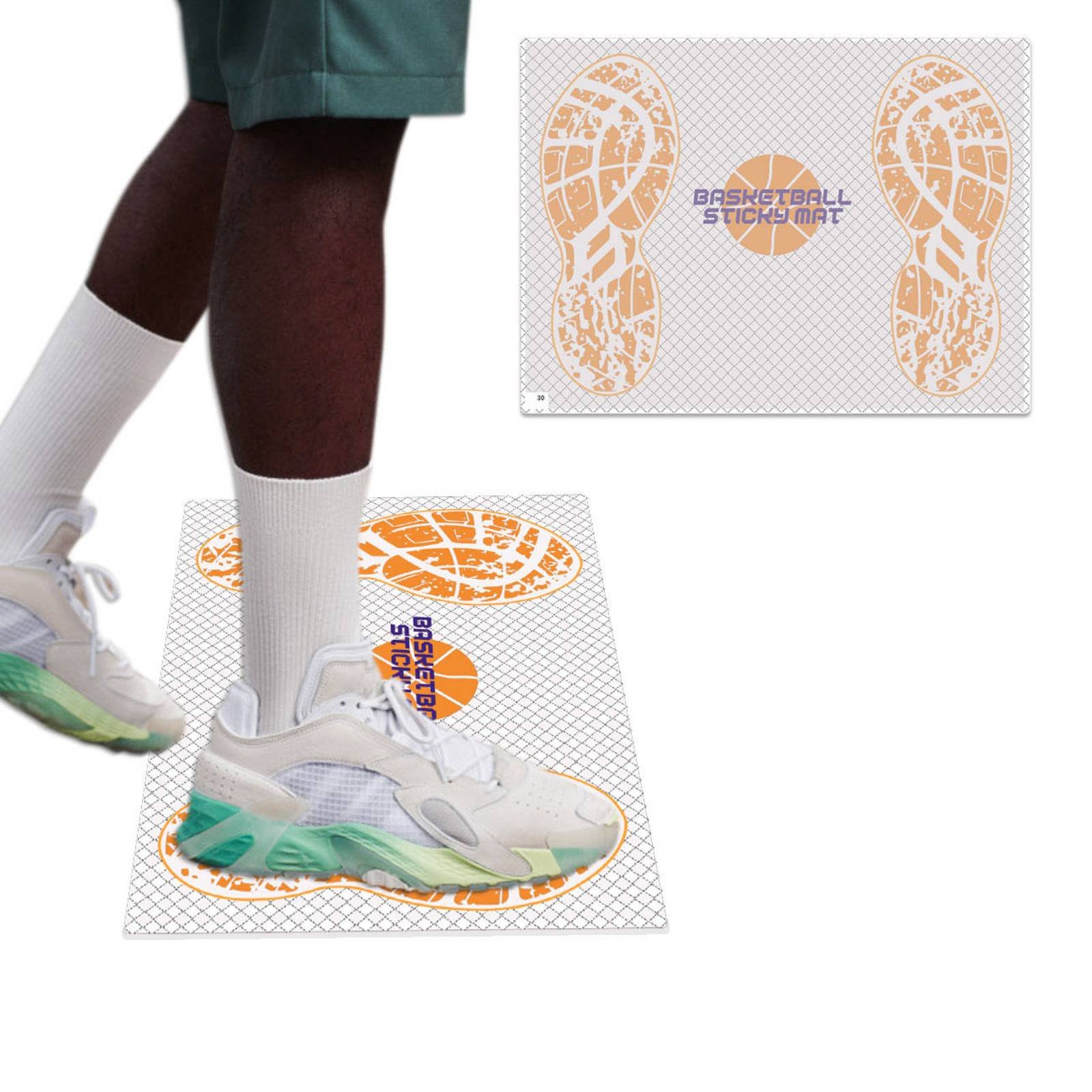 Basketball Sticky Mat PVC Mate - Gym Floor Mats recension och pris