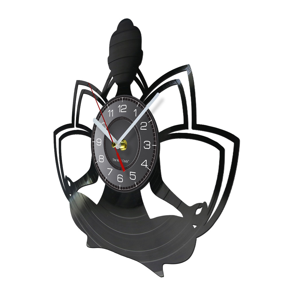 Yoga Pose Vinyl Record Wall Cl - Yoga Fitness Watch recension och pris