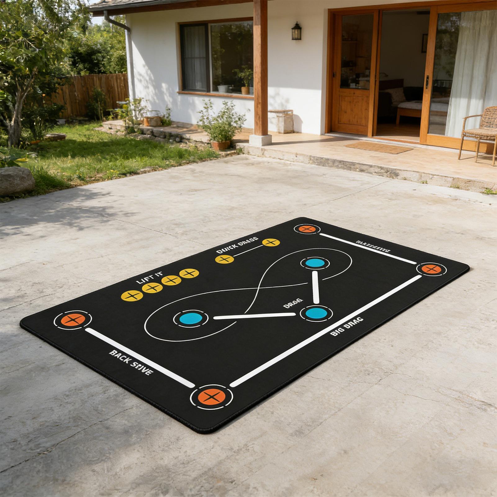 Football Training Mat 80*120cm - Gym Floor Mats recension och pris
